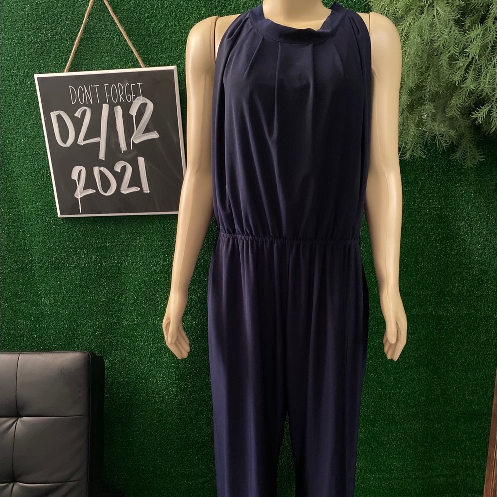 Navy Blue Jumpsuit 2XL